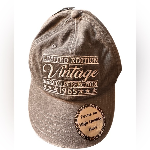 New Unisex Adult Sized Vintage 1965 Hat Baseball Cap Adjustable ~ Birthday Gift - Picture 8 of 8